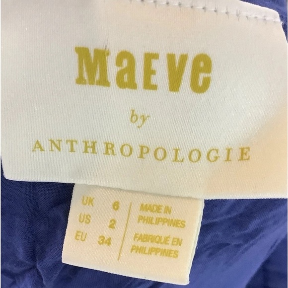 Anthropologie Sz 2 Tweed Fringe Hem Pencil Skirt Multicolor Cotton Acrylic - Picture 8 of 9